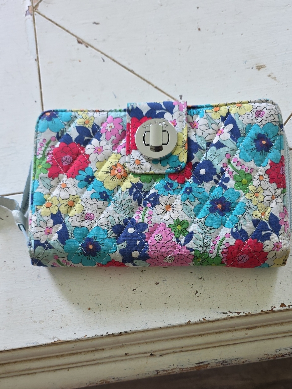 Vera Bradley Multicolor Floral Quilted Wallet